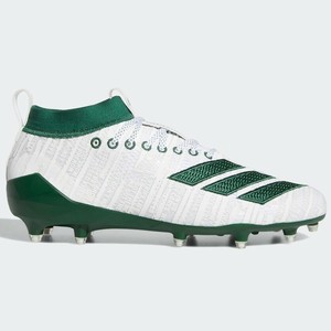 green and white adidas football cleats