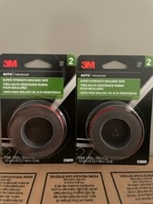 3M Super-Strength Molding Tape, 1/2 in x 5 ft, High Strength Double-Sided