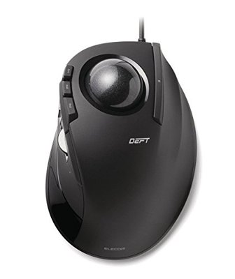 kb10 New ! ELECOM mouse trackball index finger black M-DT2URBK From Japan