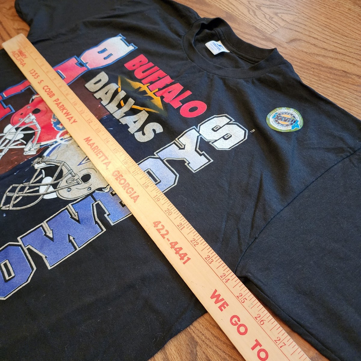 Vintage Tshirt Starter Buffalo Bills vs Dallas Cowboys XL Vintage Tshirt Starter Buffalo Bills vs Dallas Cowboys XL