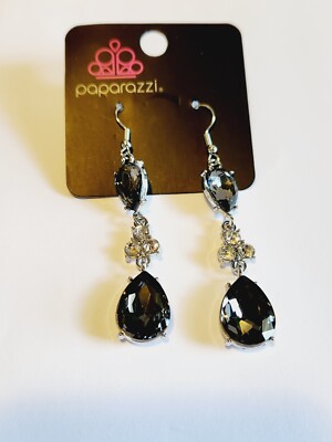 Paparazzi Once Upon a Twinkle Earrings- Silver