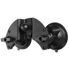 RAM Mount Double Articulating Suction Mount Base with 1" B-Ball RAM-B-189B-PIV1U