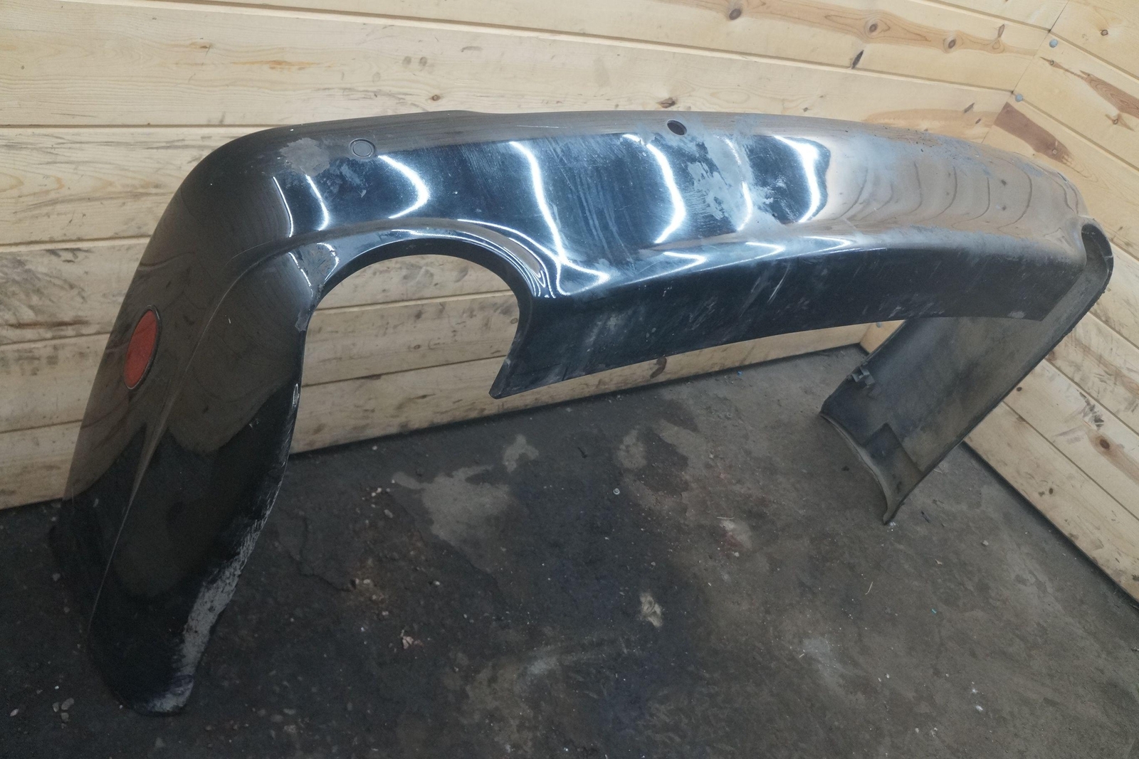 Rear Bumper Cover Assembly Black Bentley Arnage T 2002