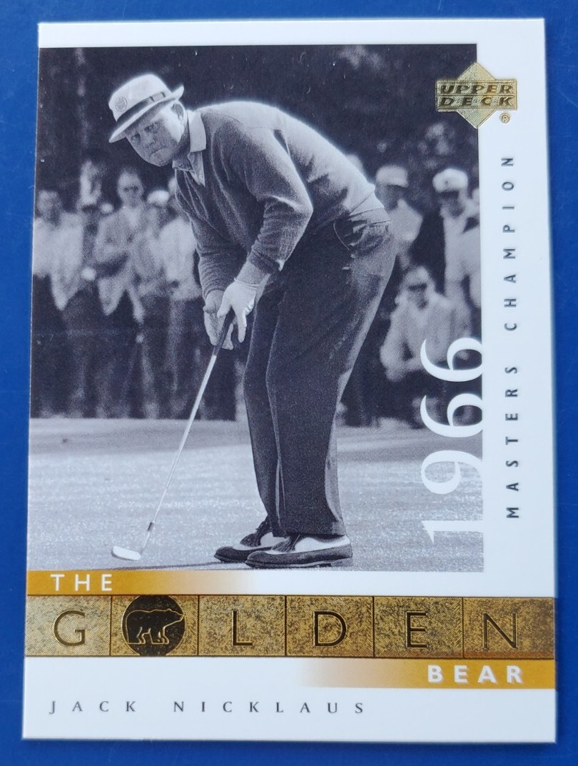 2001 Upper Deck #110 Jack Nicklaus The Golden Bear