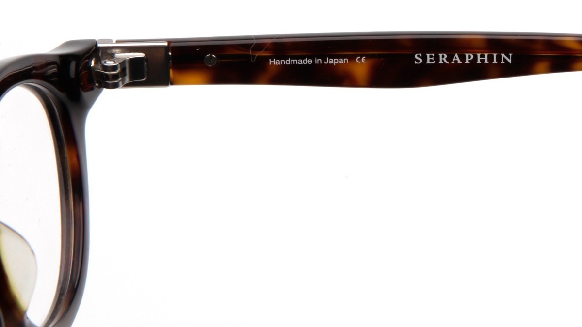 Seraphin Webster 8575 Eyeglasses Tortoise Round Frames Japan 46-21-145 New SERAPHIN WEBSTER / 8528 Tortoise Eyeglasses 46-21-145mm  main image 4