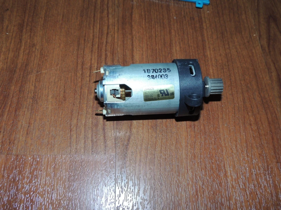 Nuevo - Motor de rodillo de cepillo genuino OEM Johnson DC751 (2) XLLG - Bissell Pet Hair 2087 Foto 2 de 4