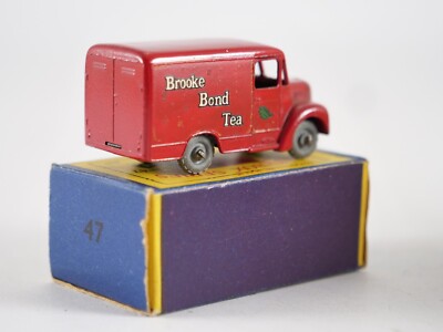 Matchbox N°47 – Trojan Brooke Bond Tea – Miniature 1/64 Jamais Jouée En Boîte
