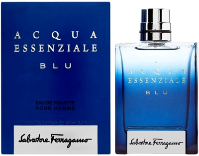 SALVATORE FERRAGAMO ACQUA ESSENZIALE BLU EDT Spray FOR MEN 1.7 Oz