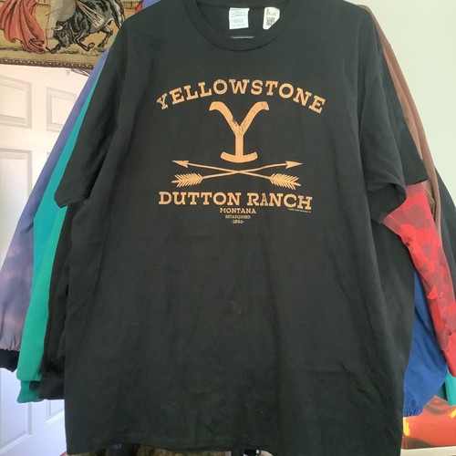 Yellowstone | Shirts | Yellowstone Tv Show Dutton Ranch Est 886 Officially Licensed Tshirt S