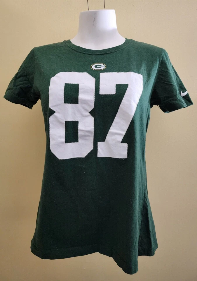Camiseta de fútbol americano Green Bay Packers Jordy NELSON Nike NFL Shirsey usada para mujer L Foto 2 de 4