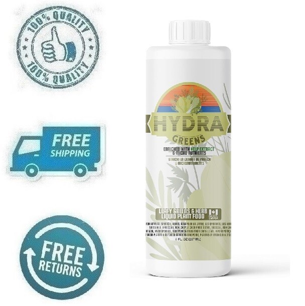 New plant fertilizer indoor & outdoor nutrient rich all purpose plant food 8 oz