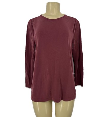 Soft Surroundings Medium Petite Women Pullover Long Sleeve Top Model Blend AD10