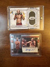 UFC Lot - Giga Chikadze Royalty Patch Regalia Relics /25 & Select Auto