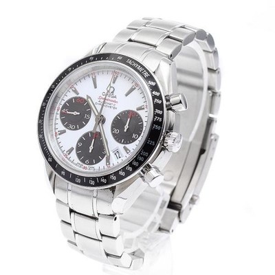 OMEGA Speedmaster Date 323.30.40.40.04.001 40mm SS Automatic Watch #C14204