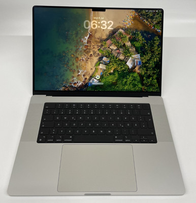 MacBook Pro A2485 16,2'' M1 PRO 16GB RAM 512GB SSD Grade B QWERTZ & 57 Zyklen