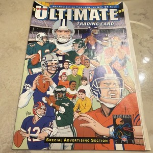 1994 THE ULTIMATE TRADING CARD Marvel Comic Book NFL QB CLUB Elway Aikman Young