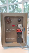 Quad 303 Power Amplifier with mains and input cables
