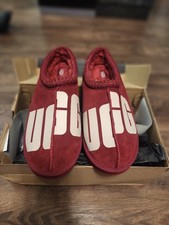 UGG Red Suede Slippers