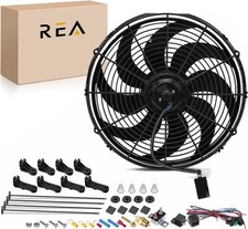 16" 16Inch Electric Radiator Cooling Fan Assembly Kit,High Performance Cooling