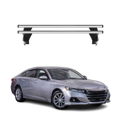 Top Roof Racks Cross Bars fits Honda Accord 2018-2022 Sedan 2Pcs Gray Aluminium