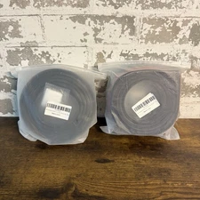 NEW - Lot of 2 - Under Door Draft Stopper Door Sweep Weather Strip - 78"x2"