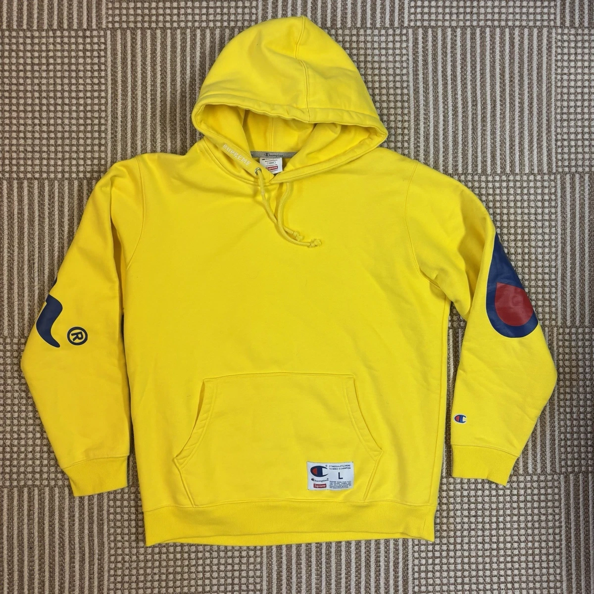Supreme Yellow Hoodies for Men for sale | eBay