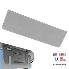 Sun Visor Extender for Car, Length Adjustable Double Metal Snap Tumbled Gray