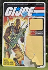 Vintage 1984 G.I. Joe ROADBLOCK v1 Full UNCUT Peach File Card Back GI GIJoe ARAH