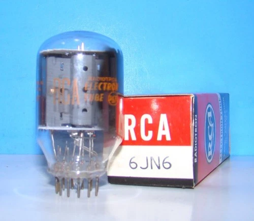 6JN6 RCA NOS radio audio vintage electron electron amplifier vacuum tube valve