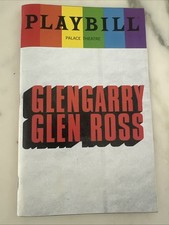 Playbill - Glengarry Glen Ross May 2025 Kieran Culkin, Bob Odenkirk, Bill Burr