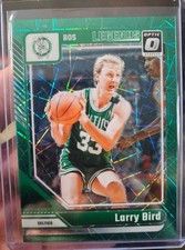 2024-25 Donruss Optic Legends Larry Bird Green Velocity /49 COLOR MATCH