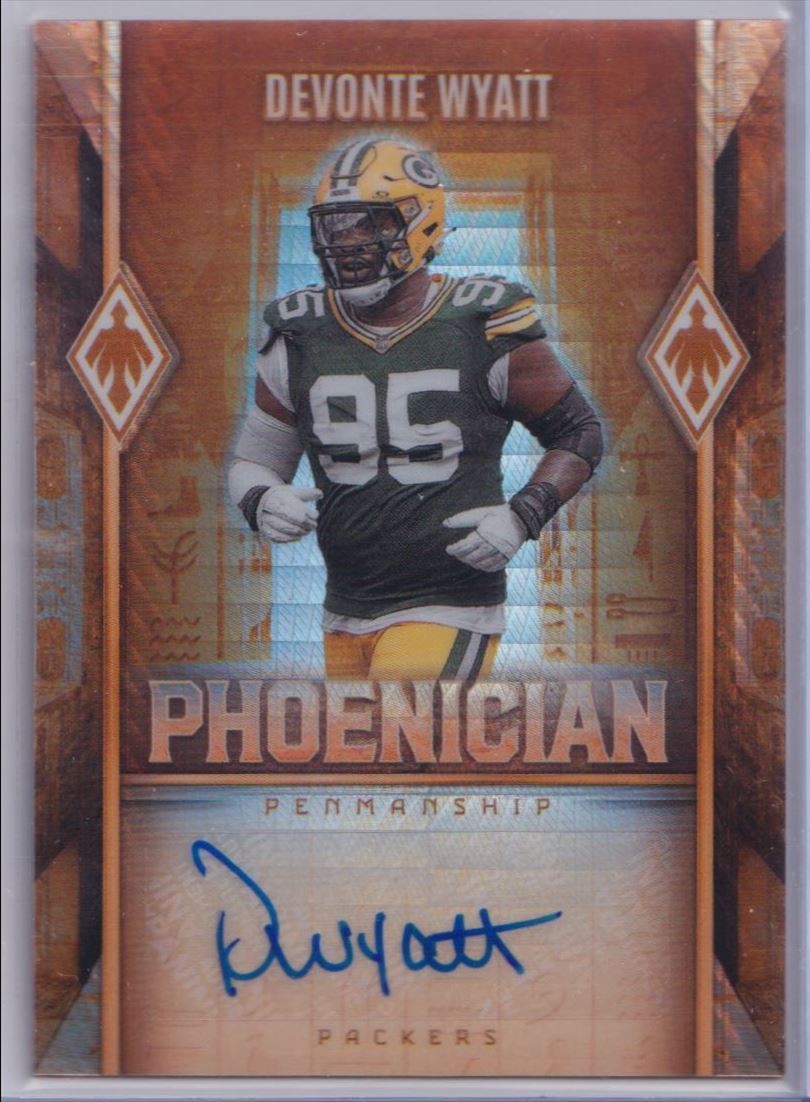 2025 Phoenix Devonte Wyatt Rookie Auto 162/199 Green Bay Packers #PHP-DWT