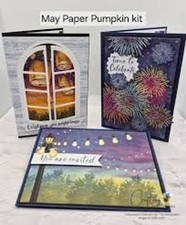 MAI MEI Stampin Up MAY 2026 Paper Pumpkin NEW MAKES 9 CARDS FULL KIT INK STAMP