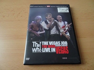 DVD The Who - Live in Vegas - The Vegas Job - Reunion Concert