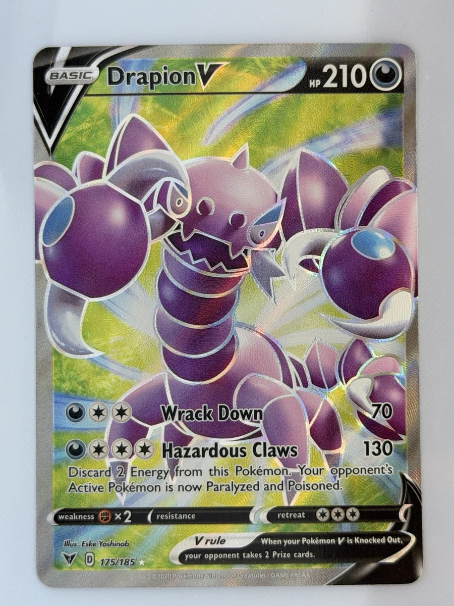 Drapion V Pokmon TCG Cards for sale | eBay