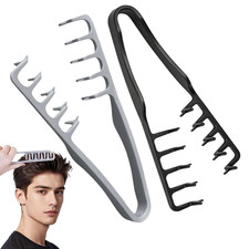 Texture Comb, 2025 Upgrade Voluminous Wide-Toothed Texture Styling Comb for Men 