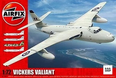 1/72 Vickers Valiant BK. Mk.1 Plastik Modell A11001