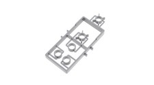 Poussoir hinges pour lave vaisselle whirlpool 480120100782