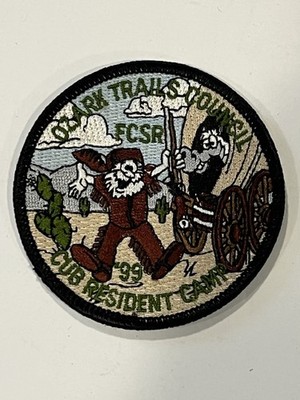 1999 Cub Resident Camp FCSR Ozark Trails Council Patch 3  Scouts