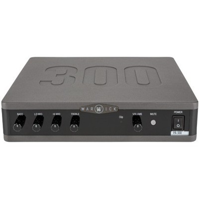 Warwick PA 300 Bass Power Amp Head with 4-Band Equalizer 300 Watt | Neu