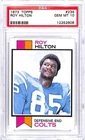 1973 Topps Football Roy Hilton #234 PSA 8.5