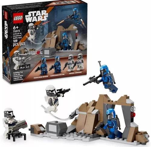 LEGO Star Wars Ambush on Mandalore Battle Pack Building Set 75373 New / Sealed