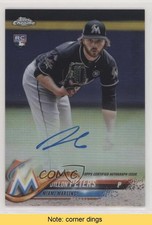 2018 Topps Chrome Rookie Refractor 471/499 Dillon Peters #RA-DP Auto READ 0d9h