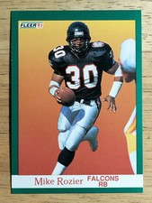 1991 Fleer #209 Mike Rozier