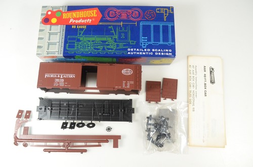 Roundhouse HO Peoria & Eastern #3638 40' Boxcar Kit - 2044 | Zustand: New