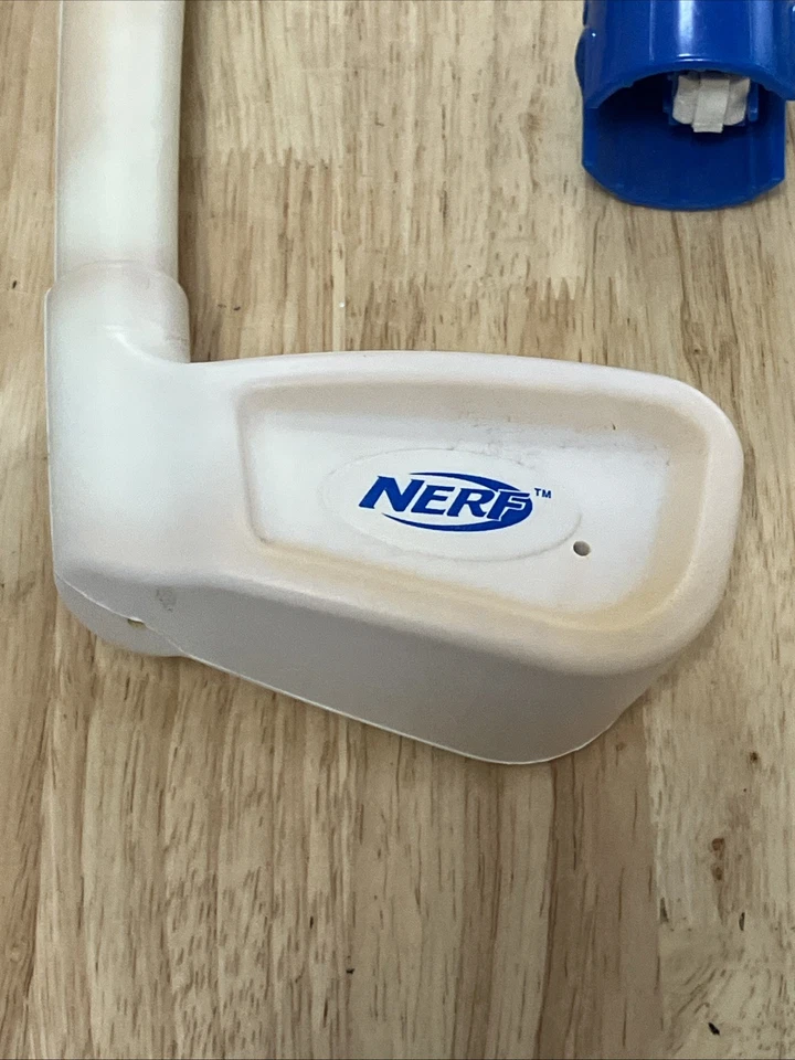 Nintendo Wii Blue NERF Sports Pack RACKET GOLF CLUB BAT & Handle Authentic - Image 3 of 4