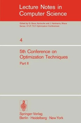 Fifth Conference on Optimization Techniques. Rome 1973 Part 2 Spr