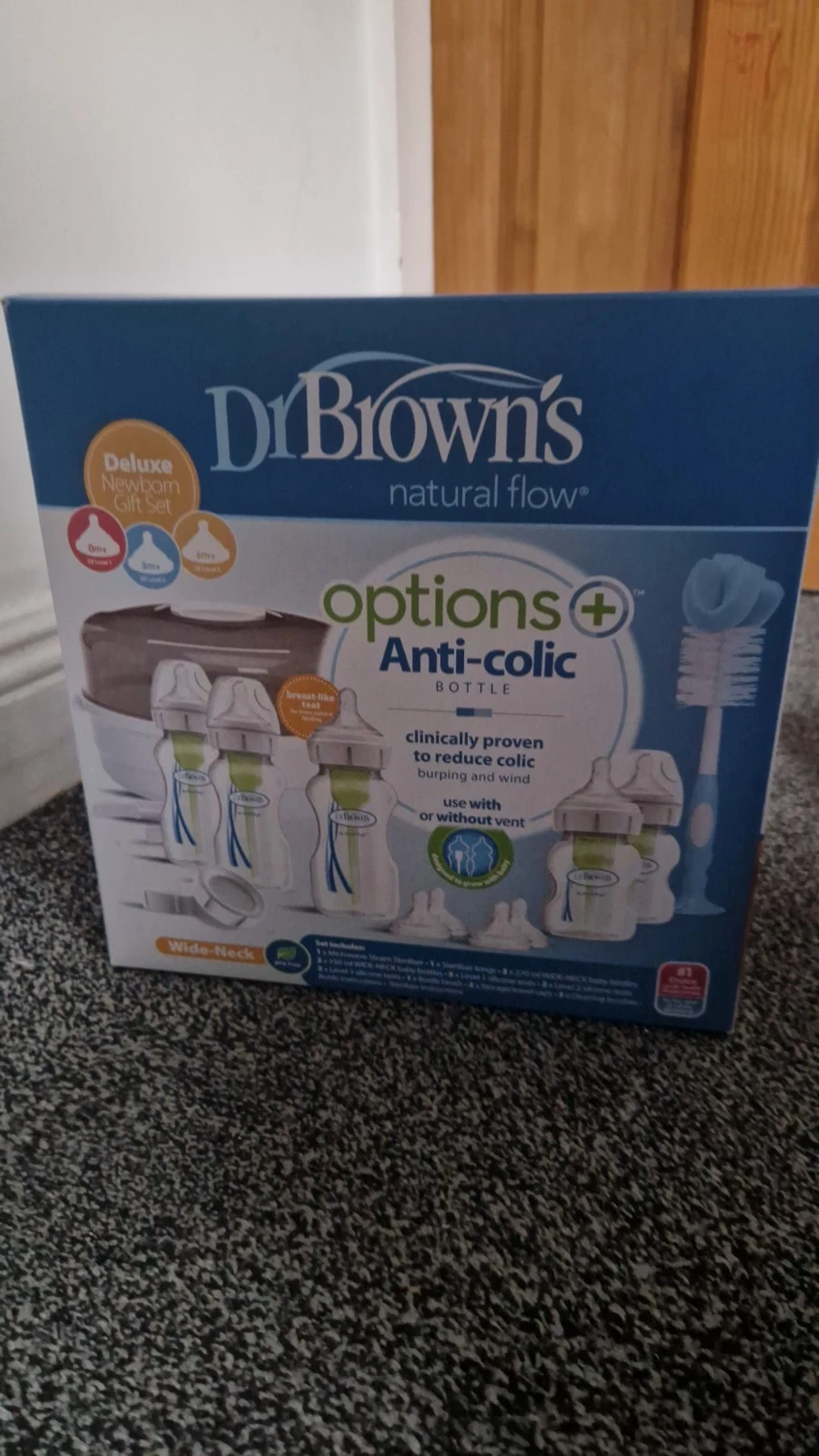 Dr Browns Natural Flow Anti-Colic Bottle Wide Neck