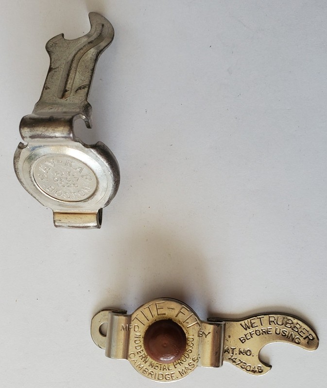 2 DIFF. TITE-FIT ALE BEER SODA POP COMBO BOTTLE RESEALER CAP LIFTER OPENER TOOLS