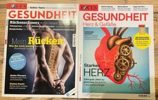 2x Focus Gesundheit Herz&Gefäße und Mein Rücken